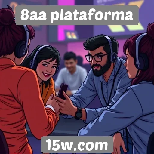 Recurso de interação entre jogadores na 8aa plataforma